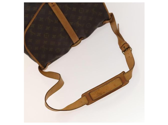 LOUIS VUITTON Borsa a Spalla Monogram Saumur 35 M42254 LV Auth 134974 Monogramma - vista 7