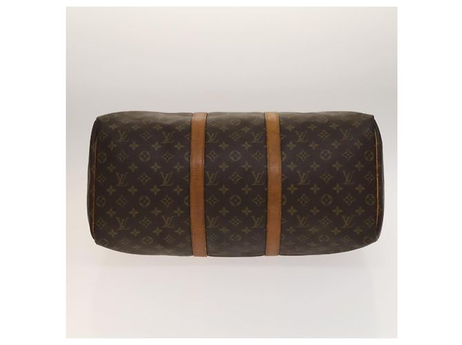 LOUIS VUITTON Borsa Boston Monogram Keepall 50 M41426 Auth LV 137274 Monogramma - vista 5