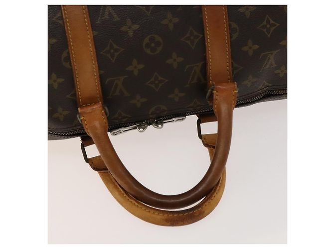 LOUIS VUITTON Borsa Boston Monogram Keepall 50 M41426 Auth LV 137274 Monogramma - vista 7