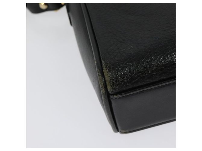Autre Marque Borsa a Spalla Burberrys in Pelle Oro e Nero Auth ep10528 D'oro - vista 15