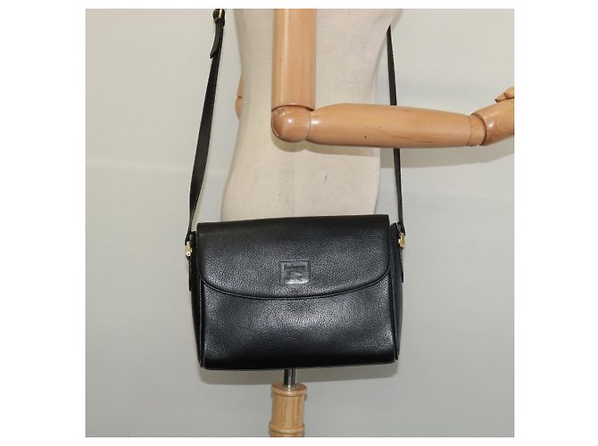 Autre Marque Borsa a Spalla Burberrys in Pelle Oro e Nero Auth ep10528 D'oro - vista 21