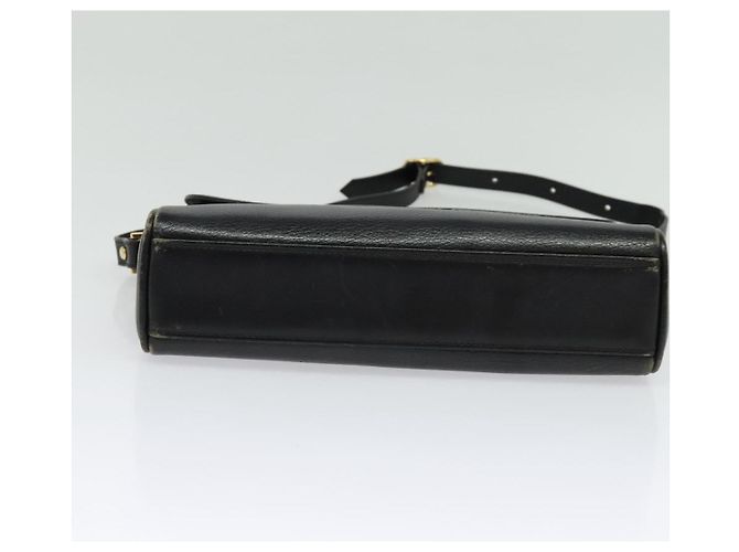 Autre Marque Borsa a Spalla Burberrys in Pelle Oro e Nero Auth ep10528 D'oro - vista 5