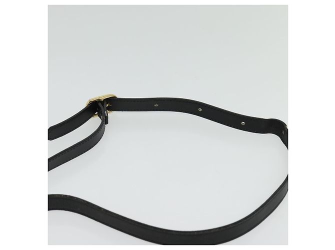 Autre Marque Borsa a Spalla Burberrys in Pelle Oro e Nero Auth ep10528 D'oro - vista 8