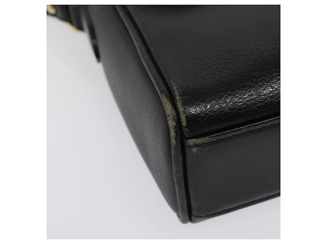 Autre Marque Borsa a Spalla Burberrys in Pelle Oro e Nero Auth ep10528 D'oro - vista 9