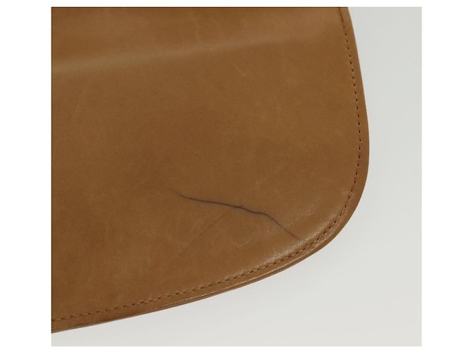Céline Borsa a Spalla in Tela Macadam CELINE PVC Beige Oro Auth BA5468 D'oro - vista 10