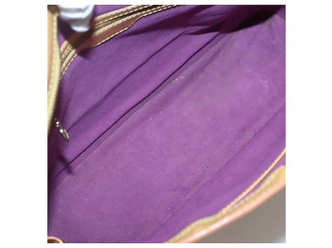 LOUIS VUITTON Borsa a Spalla Epi Lussac Gialla M52289 LV Auth gh567 Giallo - vista 11