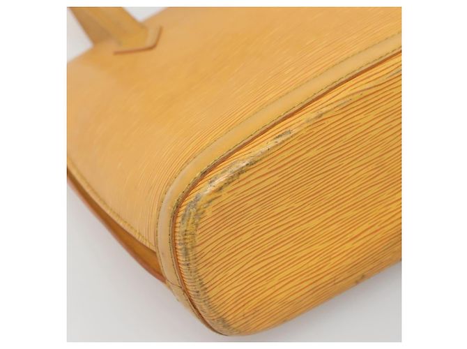 LOUIS VUITTON Borsa a Spalla Epi Lussac Gialla M52289 LV Auth gh567 Giallo - vista 14