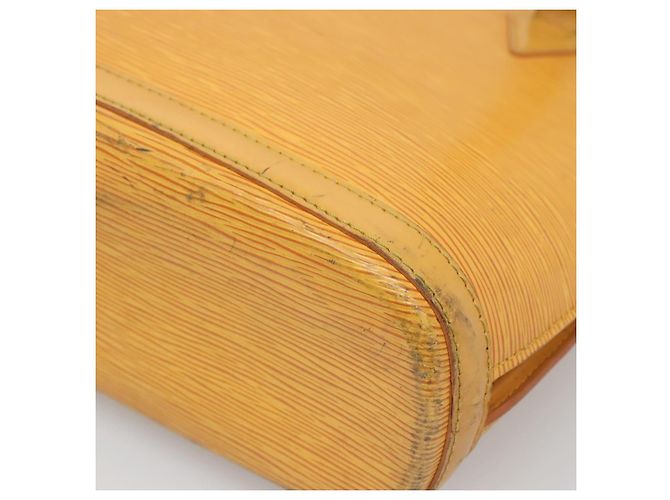 LOUIS VUITTON Borsa a Spalla Epi Lussac Gialla M52289 LV Auth gh567 Giallo - vista 15