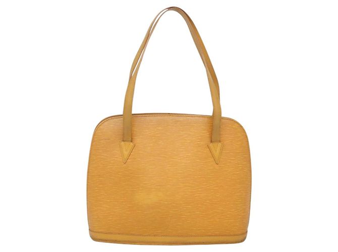 LOUIS VUITTON Borsa a Spalla Epi Lussac Gialla M52289 LV Auth gh567 Giallo - vista 2