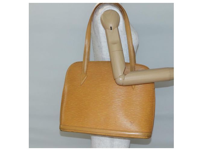 LOUIS VUITTON Borsa a Spalla Epi Lussac Gialla M52289 LV Auth gh567 Giallo - vista 22