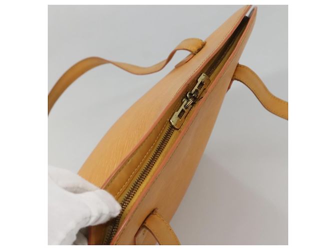 LOUIS VUITTON Borsa a Spalla Epi Lussac Gialla M52289 LV Auth gh567 Giallo - vista 6