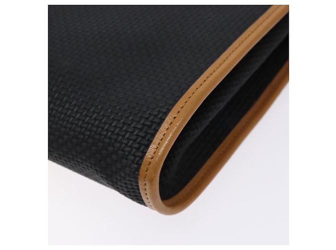 Saint Laurent Borsa a Spalla in PVC Pelle Marrone Oro Auth BA5492 D'oro - vista 16