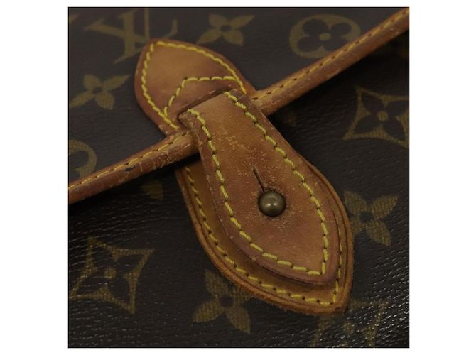 LOUIS VUITTON Borsa a Spalla Monogram Gibeciere PM M42248 LV Auth 135042 Monogramma - vista 18