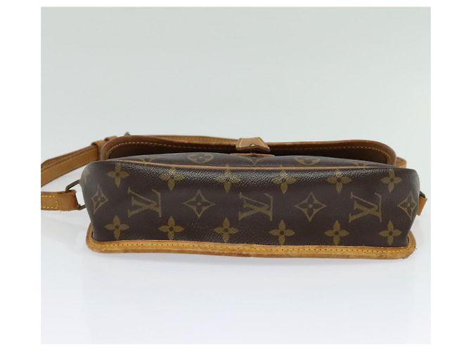 LOUIS VUITTON Borsa a Spalla Monogram Gibeciere PM M42248 LV Auth 135042 Monogramma - vista 5