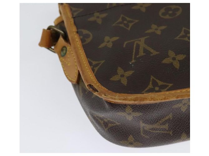 LOUIS VUITTON Borsa a Spalla Monogram Gibeciere PM M42248 LV Auth 135042 Monogramma - vista 8