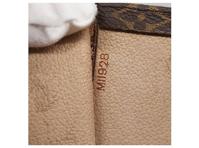 LOUIS VUITTON Borsa Sac Plat Monogram M51140 LV Auth 141315 Monogramma - vista 12