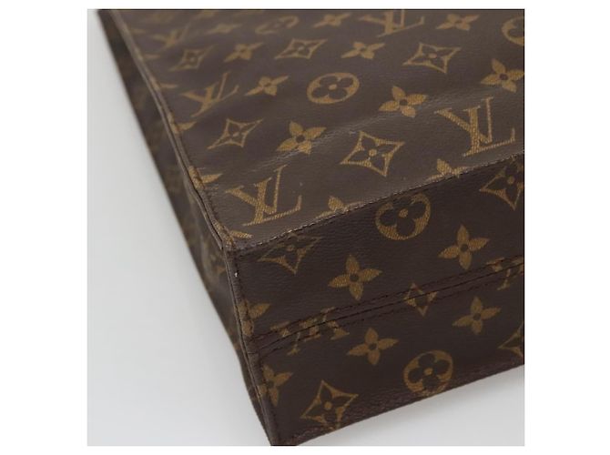 LOUIS VUITTON Borsa Sac Plat Monogram M51140 LV Auth 141315 Monogramma - vista 14
