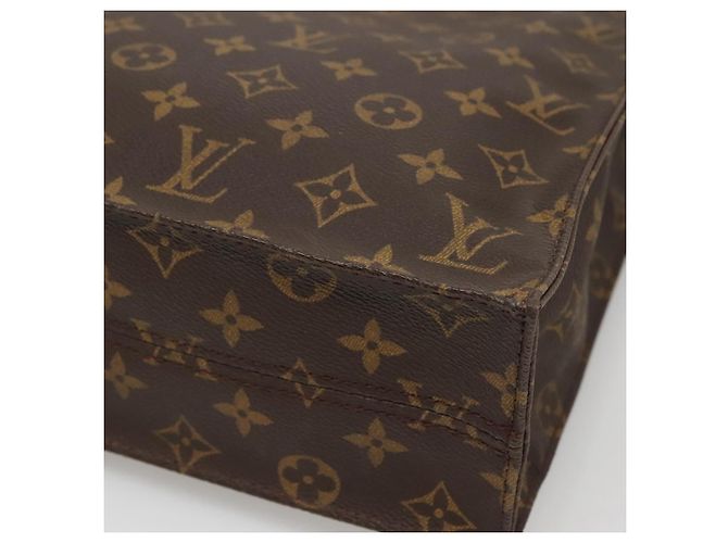 LOUIS VUITTON Borsa Sac Plat Monogram M51140 LV Auth 141315 Monogramma - vista 15