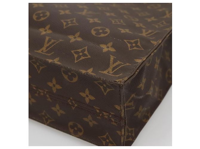 LOUIS VUITTON Borsa Sac Plat Monogram M51140 LV Auth 141315 Monogramma - vista 9