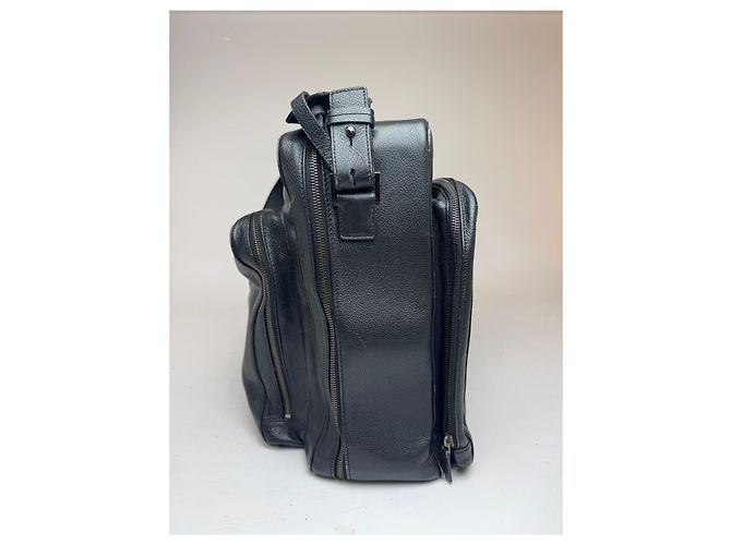 Céline Borsa da viaggio in pelle 2 in 1 Vintage Celine Paris nera Nero - vista 3