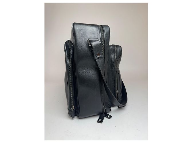 Céline Borsa da viaggio in pelle 2 in 1 Vintage Celine Paris nera Nero - vista 8