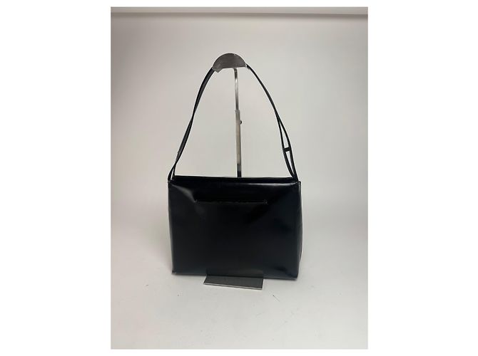 Vintage Givenchy 4G Tasche aus Lackleder schwarz - Ansicht 15