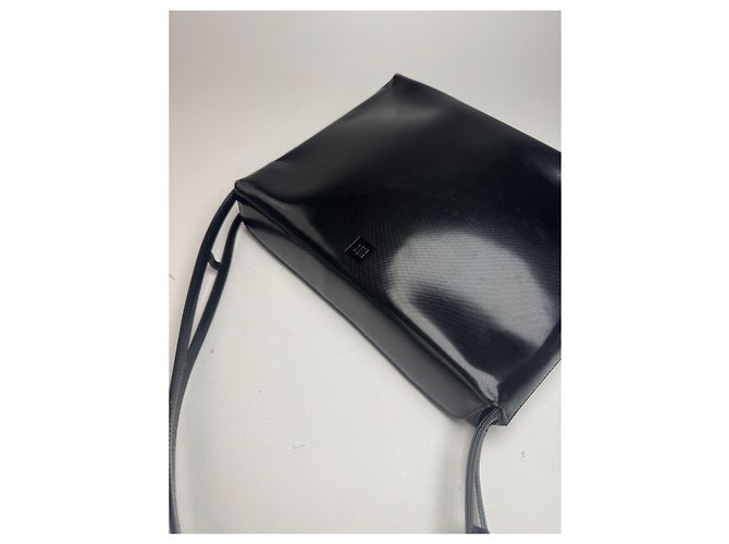 Vintage Givenchy 4G Tasche aus Lackleder schwarz - Ansicht 9