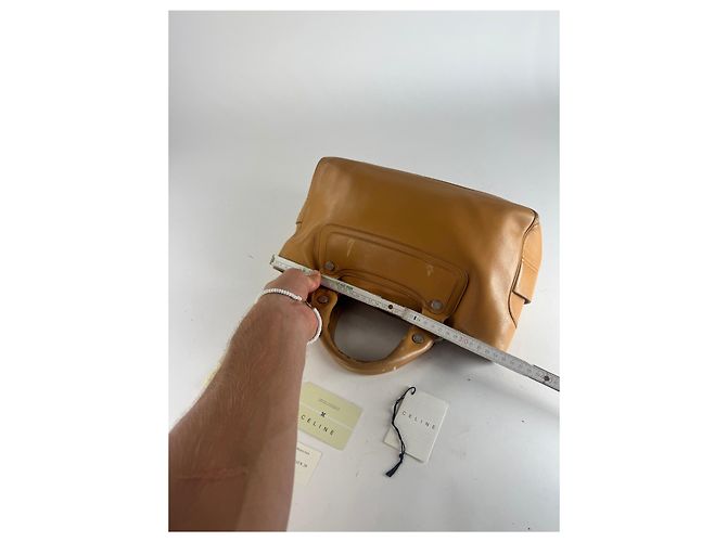 Céline Vintage Celine Paris Boogie Bag Camel - view 13