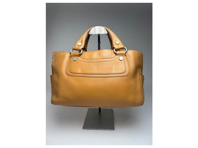 Céline Vintage Celine Paris Boogie Bag Camel - view 8
