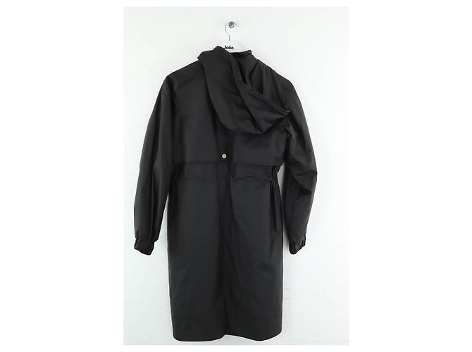 Soeur Black cotton parka - view 3