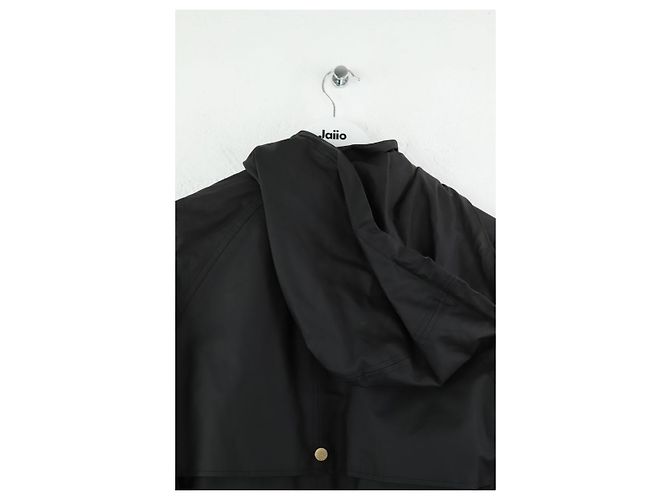 Soeur Black cotton parka - view 4