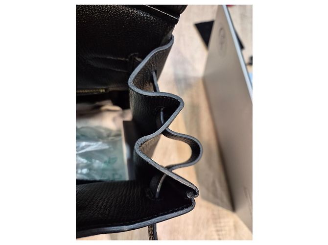 Hermès Birkin 40 in pelle Togo nera Nero - vista 15