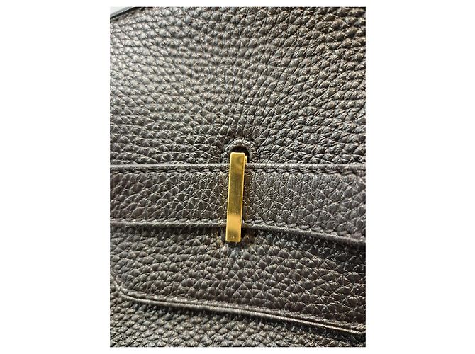 Hermès Birkin 40 in pelle Togo nera Nero - vista 4