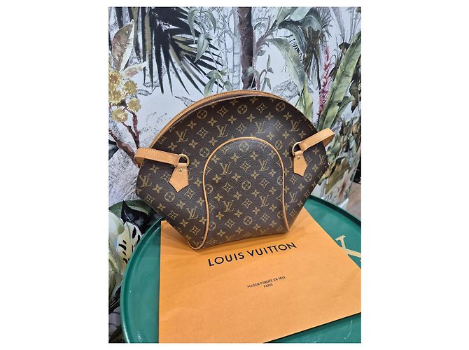 LOUIS VUITTON - Bolsa Ellipse GM Marrom - vista 5