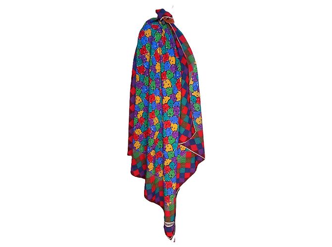 Missoni Quadratisches Tuch mit floralem Muster Mehrfarben - Ansicht 6