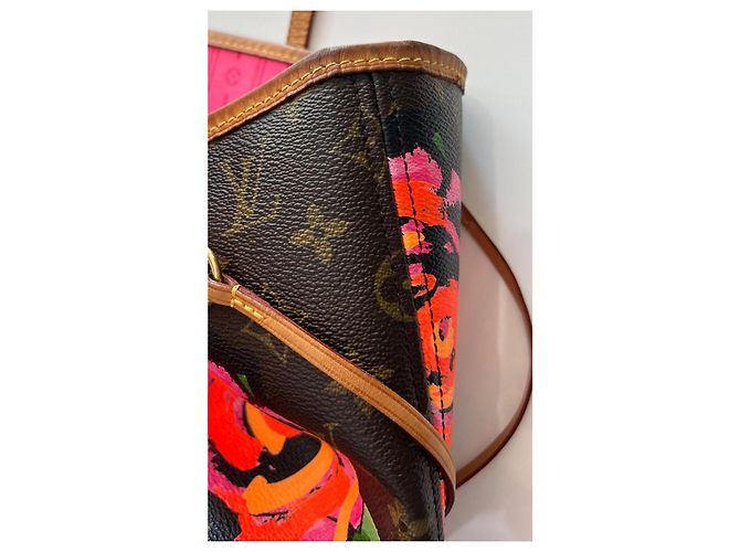 Louis Vuitton Neverfull MM edición limitada de 2009 Castaño Multicolor - vista 15