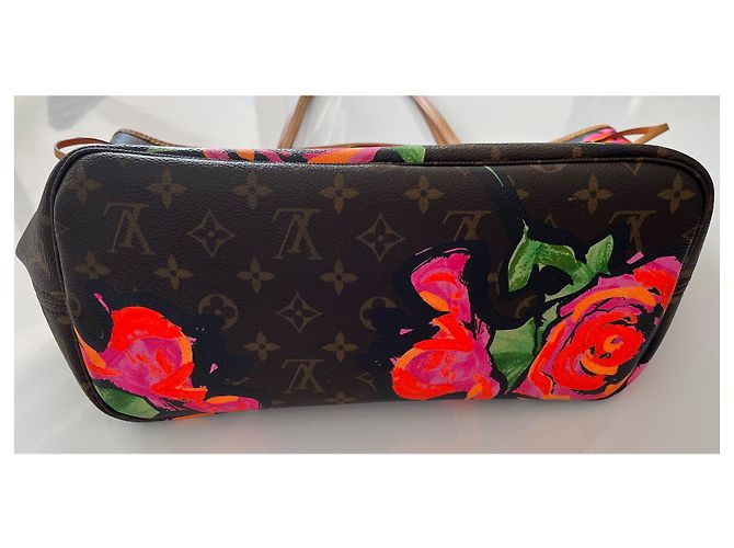 Louis Vuitton Neverfull MM edición limitada de 2009 Castaño Multicolor - vista 7