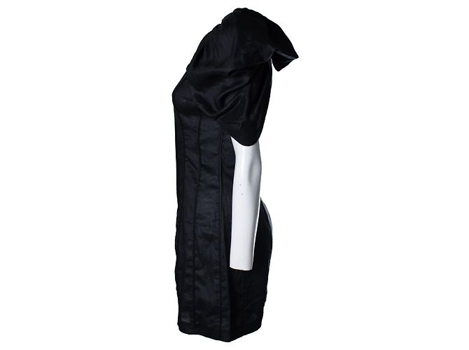 Autre Marque Avenue 8, Jumpsuit in Schwarz mit Rüschenschultern - Ansicht 2