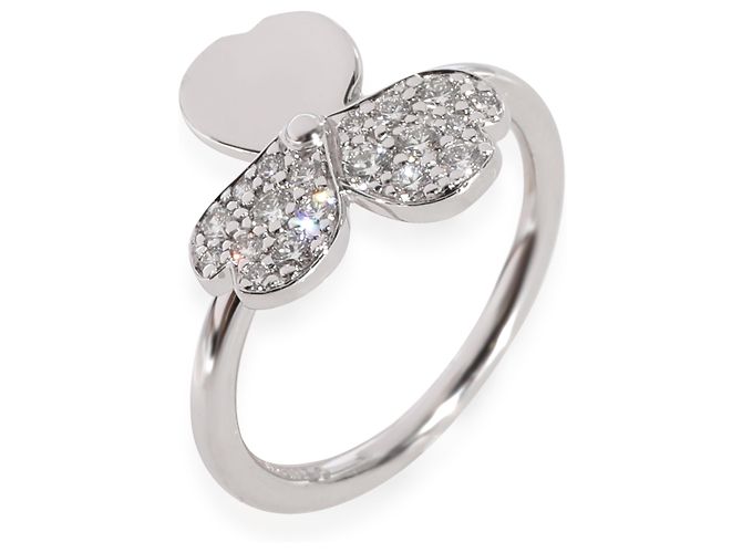 Tiffany & Co. Paper Flowers Diamantring aus Platin 0,16 CTW - Ansicht 2