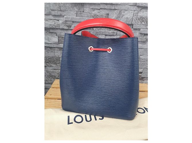 Louis Vuitton NeoNoe Pelle Epi Set Completo Blu - vista 2