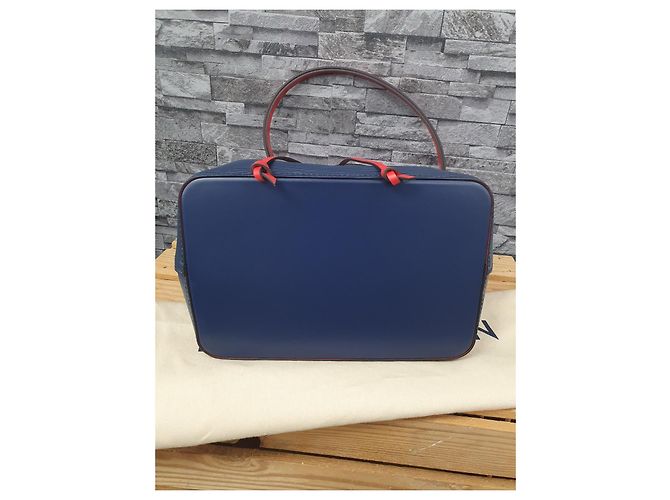 Louis Vuitton NeoNoe Pelle Epi Set Completo Blu - vista 7