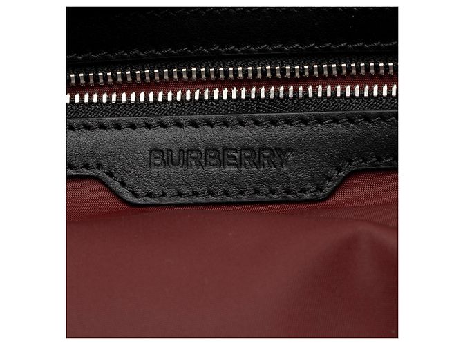 Borsa Tote Piccola Ardwell in Nylon con Logo Burberry Nero - vista 8