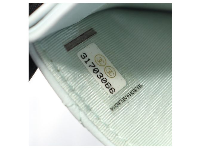 Borsa a Spalla in Pelle di Agnello Chanel 19 Blu - vista 10