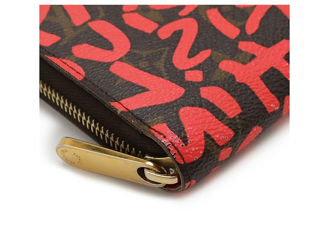 Portafoglio Zippy Monogram Louis Vuitton Rosa - vista 3