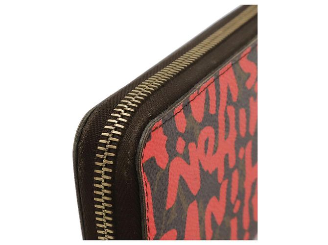 Portafoglio Zippy Monogram Louis Vuitton Rosa - vista 4