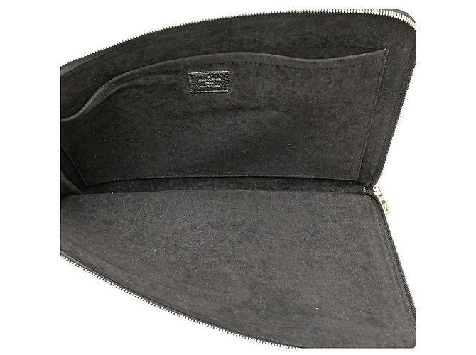 Pochette Jour GM Taurillon de Louis Vuitton Noir - vue 8