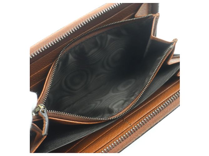 Gucci Bamboo Leather Wallet Brown - view 6