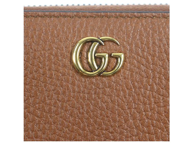 Gucci Bamboo Leather Wallet Brown - view 7