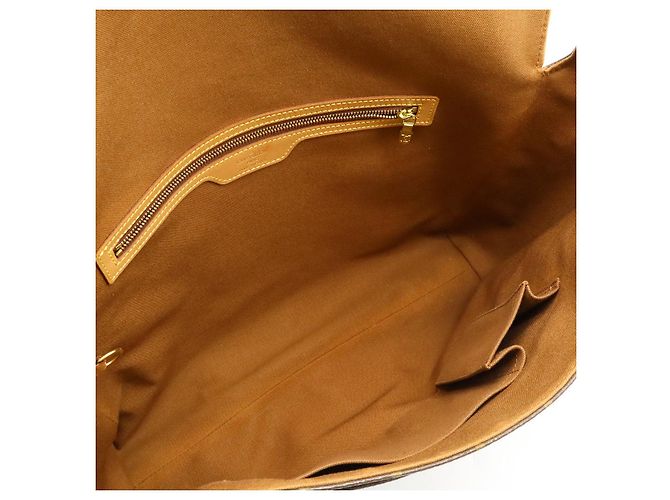 Borsa Messenger Abbesses Monogramma Louis Vuitton Marrone - vista 8