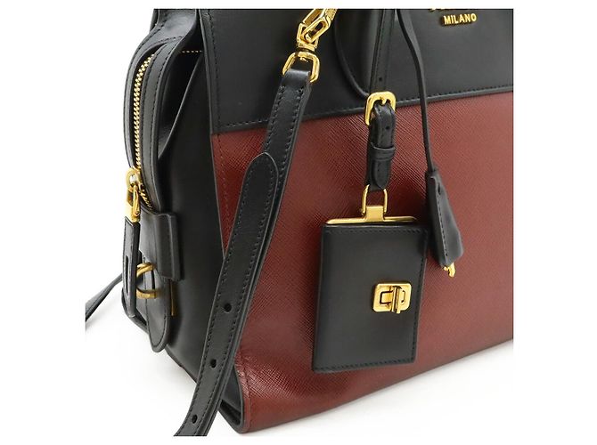 Prada Esplanade Lederhandtasche - Ansicht 9